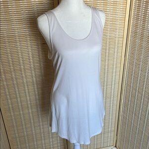 Buffalo David Bitton White Sleeveless Tank Top